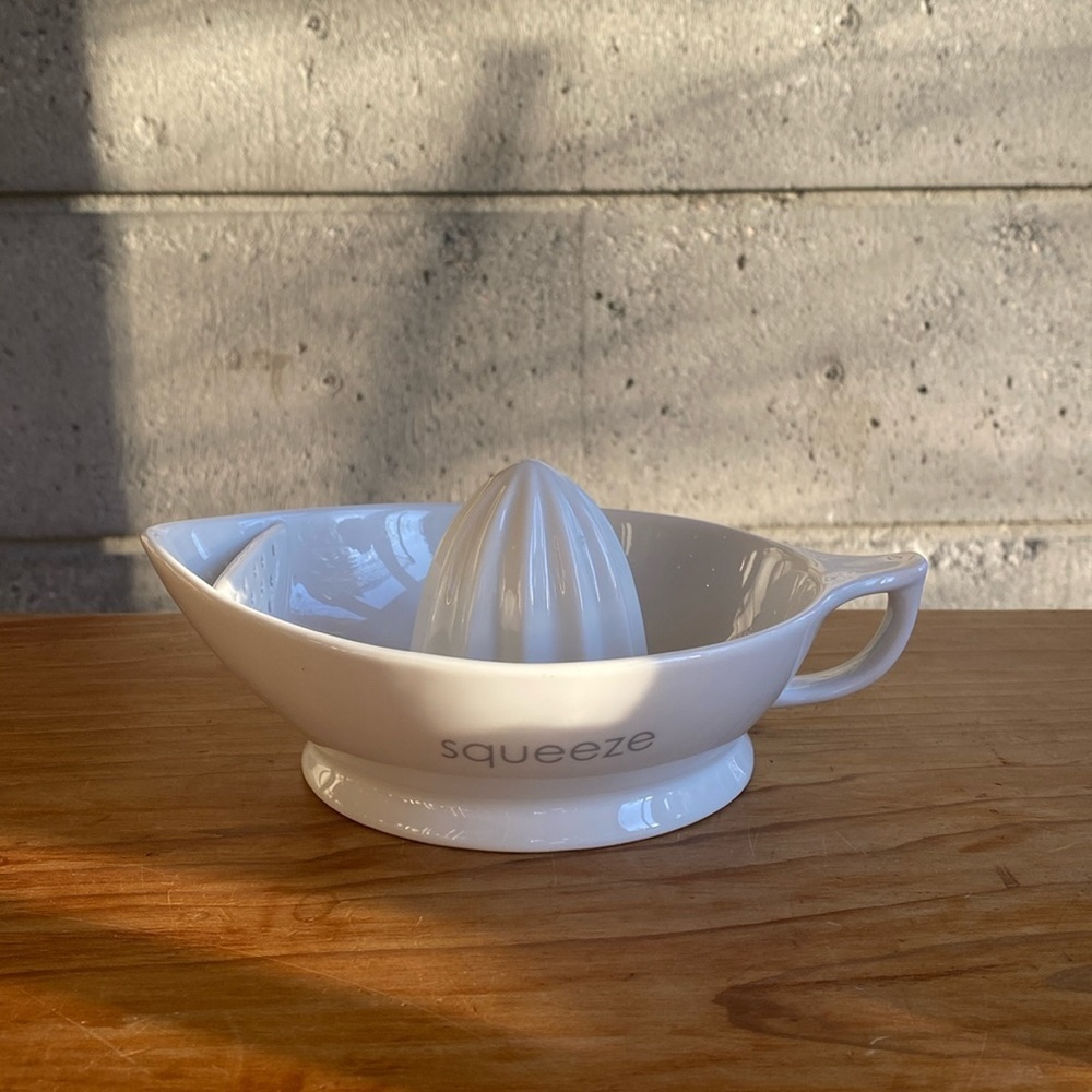 Citrus Juicer in White